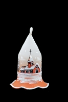 ZVONEK CINKACÍ S OČKEM - ORANŽOVÁ BARVA